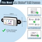 Ez Pass Holder For Windshield -toll Pass Transponder For Most Us States - Eas   