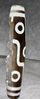 Tibetan Kwan Yin 9 Eyed Beautifully Carved Old Agate Dzi Bead  Talisman         