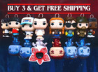 Stranger Things Kinder Joy Funko Pops - All 24 Characters - With Free Keychain