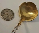 Strasbourg Gorham Sterling Silver Sauce Ladle Gold Washed 5  No Mono Old Marks