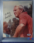 Arnold Palmer Autographed 8x10 Photo Professional Pga Golf Hofer Psa Slabbed
