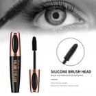 3 Pk 4d Silk Fiber Eyelash Mascara Extension Makeup Black Waterproof Eye Lashes