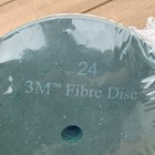 3m Fiber Disc 24 Grit 9-1 8    7 8    Green Corps 20pcs Open Box