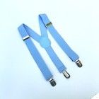 Baby Toddler Children Boys   Girls Plain Y-back Elastic Suspenders
