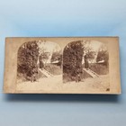 Good Early Stereoview C1865 Real Photo Victorian Man Musket Hunting Uk