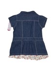 Vintage Y2k Disney Princess Embroidered  Dress Size 4t Ruffles New 100  Cotton