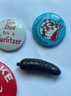 Pinback Button Vintage Advertising - Lot Of 5