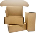 Small Sturdy Cardboard Box 6 X 3 X 1 Inch Mailing Corrugated Boxes Business P   