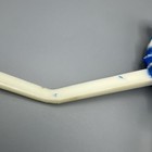 Vtg Super Chexx   Pro Bubble Dome Hockey -blue Team Long Stick Player D2