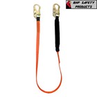 Fall Protection Safety Lanyard 6  Internal Shock-absorbing With Snap Hook