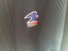 Vintage Us Mail Postal Zip Up Cardigan Sweater Blue - Size Large  San Fran Knit