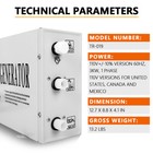 3kw Steam Generator Bath Shower Tr-019 Sauna Quickstart Home Moisture Spa New