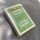 Golden Nugget Gambling Hall Deck Green Playing Cards  Vintage  Rare   Las Vegas 