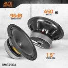 4x Prv Audio 8mr450a 8  Midrange Alto Series Speakers 1800w 8 Ohms 8mr Mid