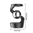 Gravity Defying Kinetic Desk Toy  Desktop Suspended Gyroscope Stress Relief Toys