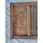 Vintage Dubl Handi Washboard Columbus Washboard Co Wood Metal Small Travel Size