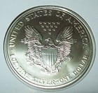 1997 American Silver Eagle 1 Troy Oz   999 Fine Silver One Dollar Bu Coin  3