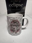 The Twilight Saga Eclipse Edward Cullen Coffee Tea Mug Crest Damask Print 2010