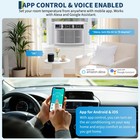 18000 Btu Window Air Conditioner   Heater Combo Wifi Remote app voice Control