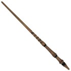 15  Hand Turned Carved Brown Spirals Teak Wood Magic Wand Witch Wizard W freebag