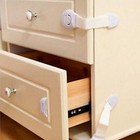 10pcs Kids Baby Pet Safety Lock Anti-pinch Hand Proof Door Cabinet Drawer Lock