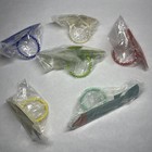New 6 Crate   Barrel Metal Tropical Fish Napkin Ring Beach Hawaiian Nautical
