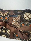 Vera Bradley Cosmetic Trio Quilted Cotton Zip Makeup Bag Set Of 2 Canyon Nwt