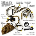 Trx Tactical Gym Suspension Trainer Home Workout Equipment Resistance Straps