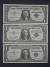 1957b  1 Blue Seal Silver Certificate Complete 11 Note Block Set Star Fr1621 Cu