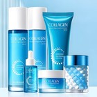 6pcs Korean Anti-aging Collagen Face Care Set  Hydrating Skincare Kit  Us Ship
