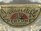Vtg 1930s Irresistible Perfume Miniature Bottle New York Art Deco Empty 2 25   