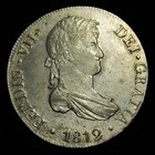 Peru  Ferdinand Vii 8 Reales 1812 Lm-jp  High Grade   