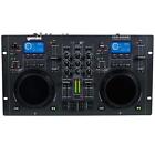 Gemini Cdm-4000bt Cd mp3 usb Dj Media Player Speakers Mic   Headphones