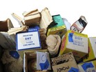 Vintage Projector Bulbs Lot Of 33 Sylvania  General Electric - Blue Top Nos