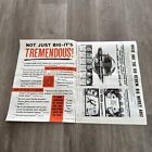 1958 The Big Country Uncut  Pressbook  Very Rare Oversized 13 X 18 Gregory Peck