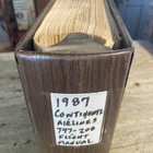 1987 Continental Airlines Boeing 727-200 Huge Flight Manual  3-ring Binder 