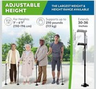 Walking Cane For Men   Women Foldable  Adjustable  Heavy Duty  Free Standing    