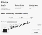 Nwt Coach Maggie Small Tote Bag In Blocked Signature Leather Black Cy670
