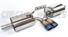 Circuit Werks Porsche Boxster 986 97  Catback Exhaust System Base   S Burnt Tips