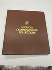3x Used American Commemorative Collections Stamps Binders