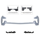 Front Upper Bumper Cover For 2022-2026 Chevy Silverado 1500 W  End Cap Air Duct