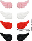 24pcs Mini Craft Angel Wings Plush Wing Embellishment Diy Crafts Accessories For