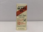 Duke Cannon Big Bourbon Beard Oil Bourbon Oak Barrel Scent 1 Oz For Men New