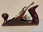 Vintage Craftsman Usa Smooth Bottom 9 5 X 2 325  Mahogany Wood Plane 4cbb