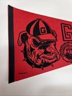 1983 Vintage Georgia Bulldogs University Pennant Banner 12x30 Football Bowl