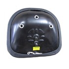 Tractor Seat  Black Padded Pan Style - 3 Holes  2 Bolt 469-200001 2420469-200001