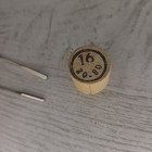 Vintage Wooden Boye Needle Company Chicago Container Holder Case With Needles