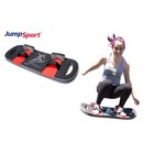 Bounceboard Trampoline Training Board Black Red With Adjustable Straps Skater