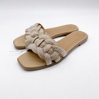 A New Day Women s Maggie Rhinestone Slide Sandal Silver Size 8 5