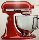 Kitchenaid Ksm150psher Artisan 5 Qt Tilt Head Stand Mixer Hammered Bowl New
